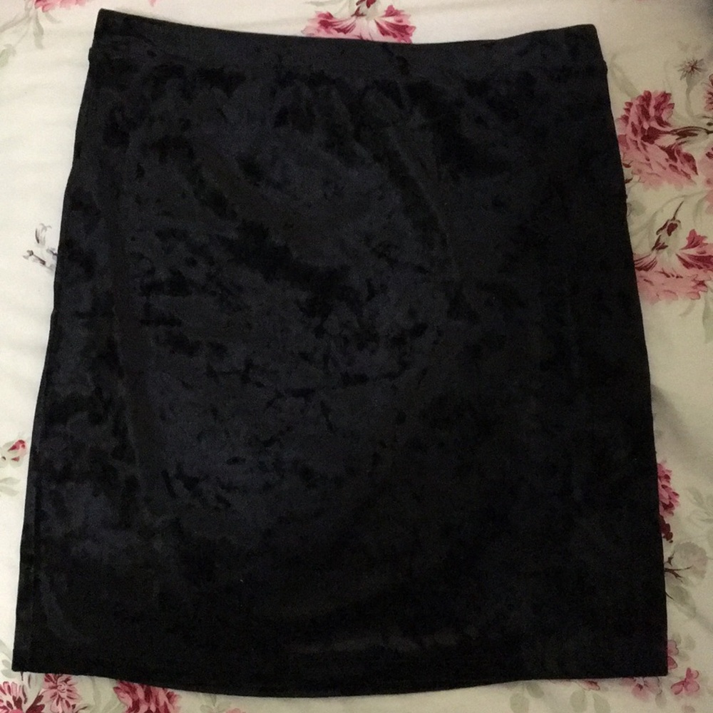 NWT Velvet Skirt